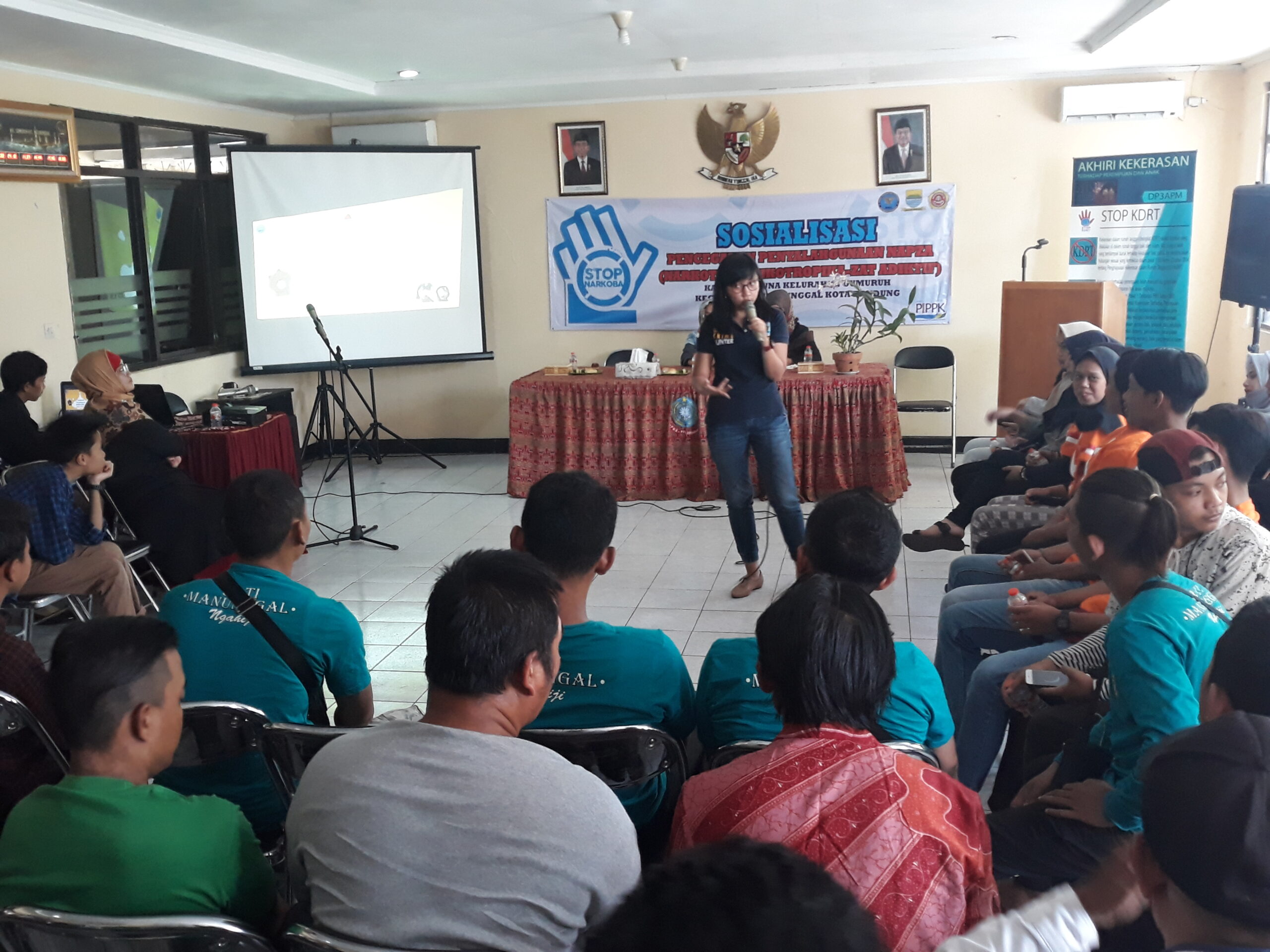 Kunjungan BNN Kota Bandung ke Kelurahan Gumuruh
