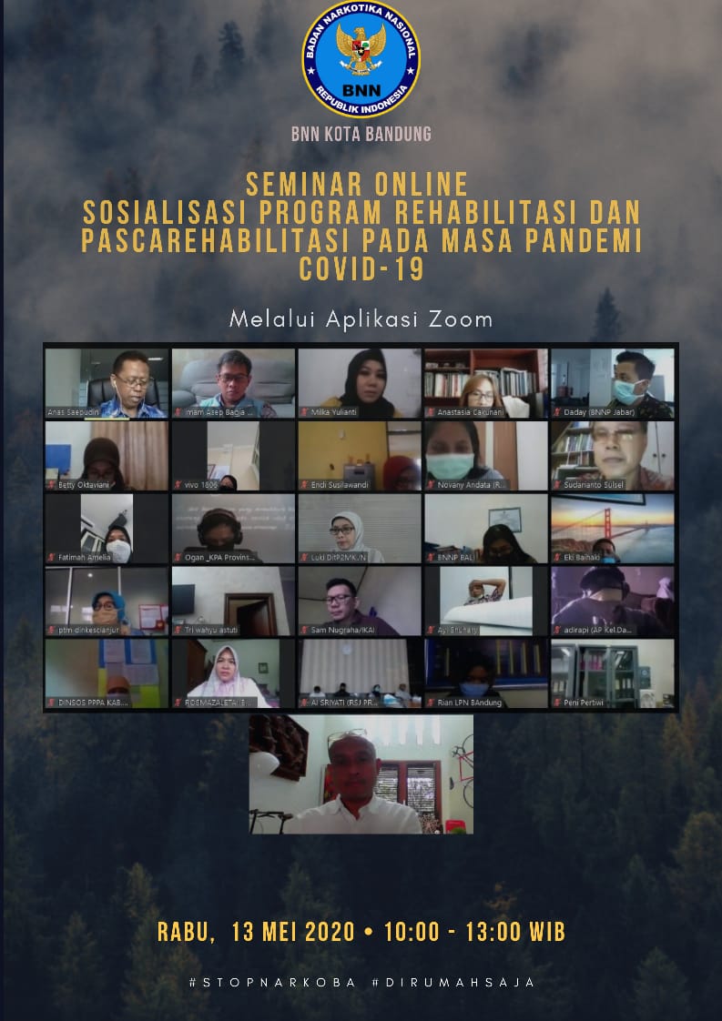 Seminar Online Sosialisasi Program Rehabilitasi dan Pascarehabilitasi