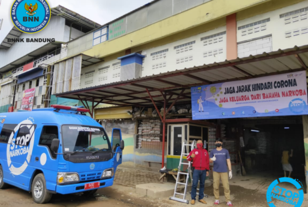 BNN Kota Bandung beri Himbauan Cegah Narkoba dan Covid-19 kepada Masyarakat