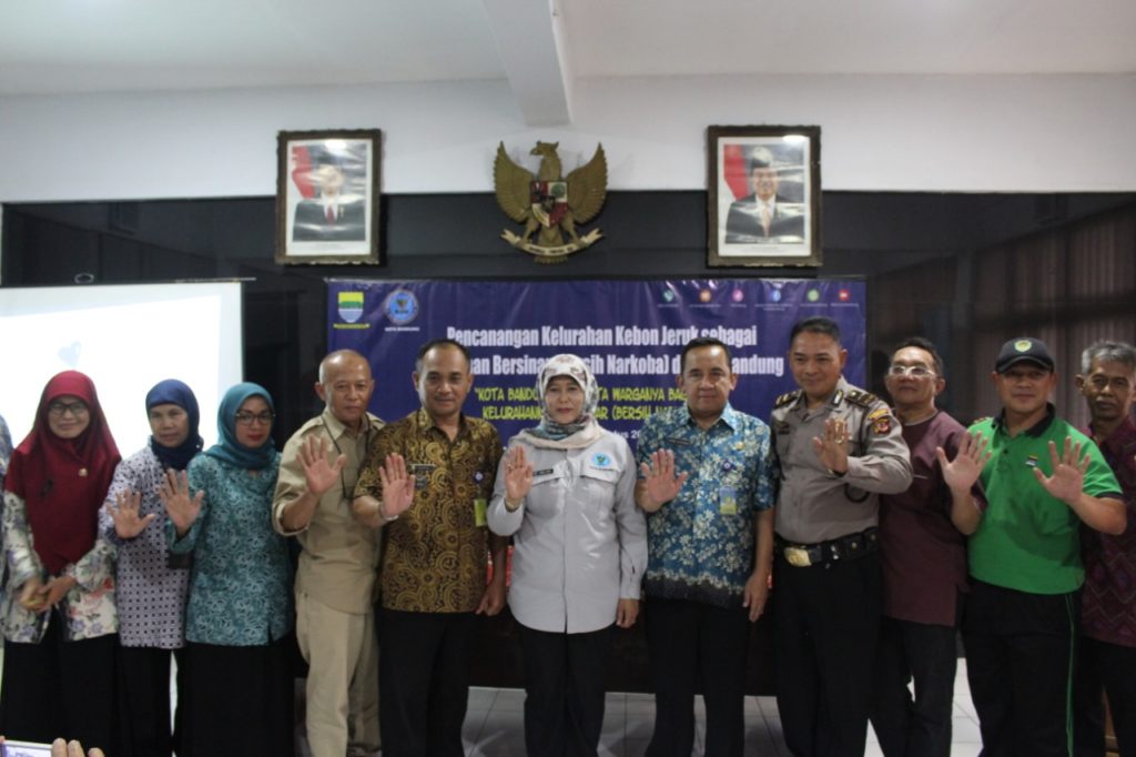 Ini dia! Kelurahan Bersih Narkoba di Kota Bandung