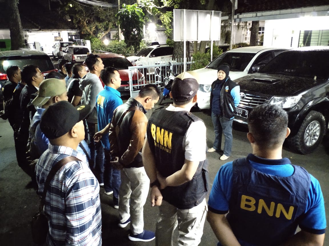 Gencar Berantas Narkoba, BNN Kota Bandung lakukan Operasi Tempat Hiburan Malam