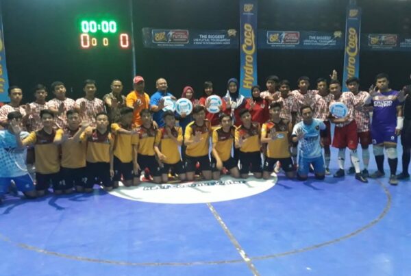PT. Kalbe Farma Support Turnamen Futsal Bersih Narkoba