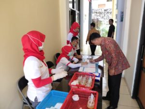 Dua Kecamatan kota bandung di Tes Urin Oleh BNN Kota Bandung