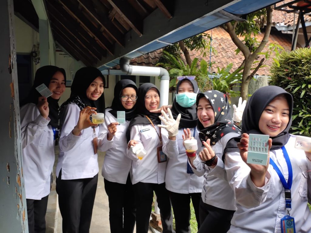 Tes Urin bagi Pegawai BNN Kota Bandung