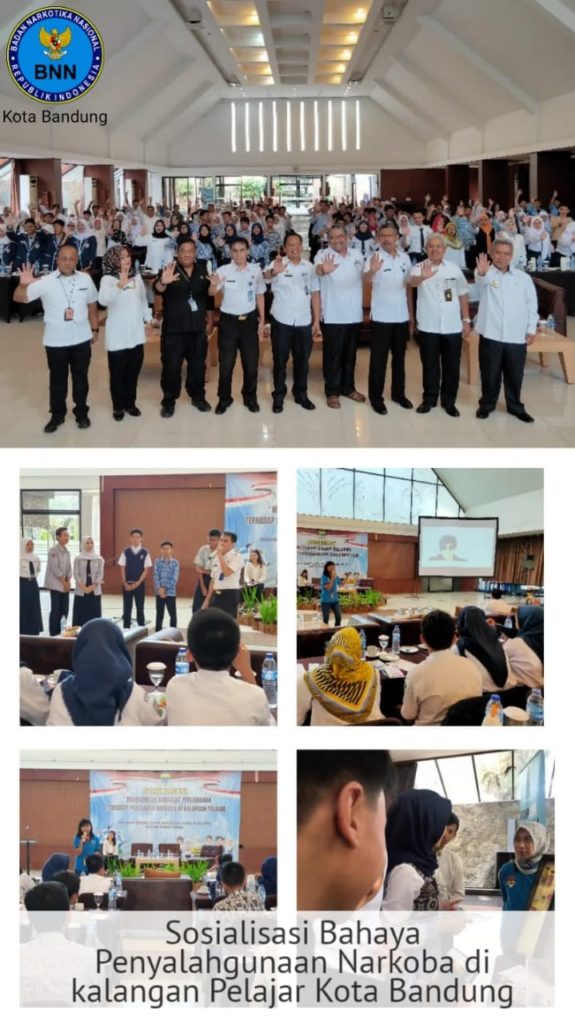 BNN dan Kesbangpol beri semangat melawan narkoba kepada pelajar kota Bandung