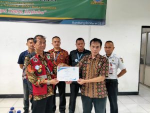 Upaya BNN Kota Bandung Cegah Narkoba kepada Karyawan PT.Sentinel Mitra Adiyaksa dengan lakukan Edukasi bahaya Narkoba
