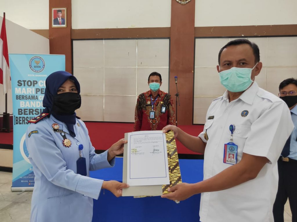 BNN Kota Bandung Perkuat Kerjasama dengan Rutan Perempuan dan LPK Anak Kelas II Bandung