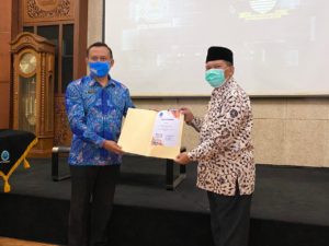 Video Conference dengan Presiden RI, Dalam Rangka Puncak Peringatan HANI 2020