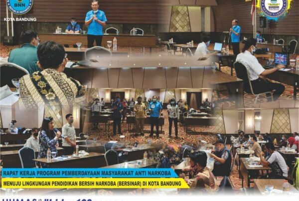 30 Lingkungan pendidikan ikuti Rapat Kerja BNN Kota Bandung demi wujudkan Sekolah Bersinar