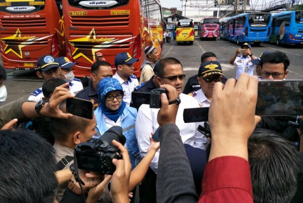 Jelang Lebaran, Supir Bus Jalani Pemeriksaan Urine Dalam Operasi Ketupat 2019