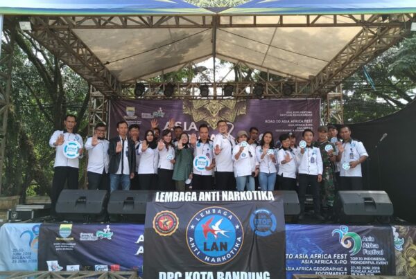 Deklarasi / Pelantikan Pengurus Lembaga Anti Narkoba (LAN) DPC Kota Bandung