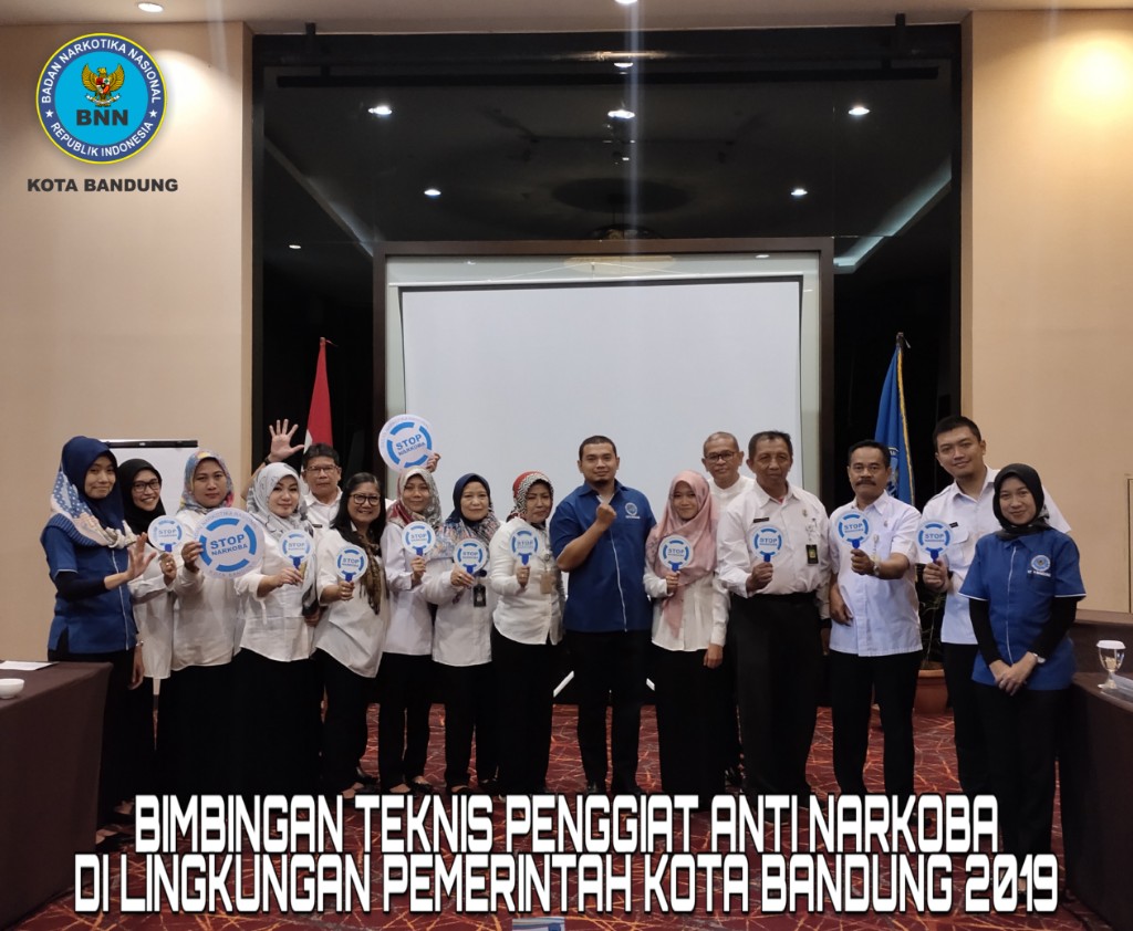 Penggiat Anti Narkoba BNN Kota Bandung dari Instansi Pemerintah (Kelurahan)