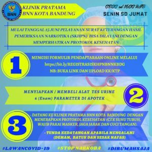 Pembuatan Surat Keterangan Hasil Pemeriksaan Narkotika (SKHPN)