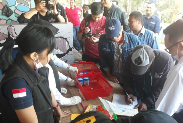 Jelang Lebaran, Sopir Bus terminal Cicaheum Bandung Jalani Pemeriksaan