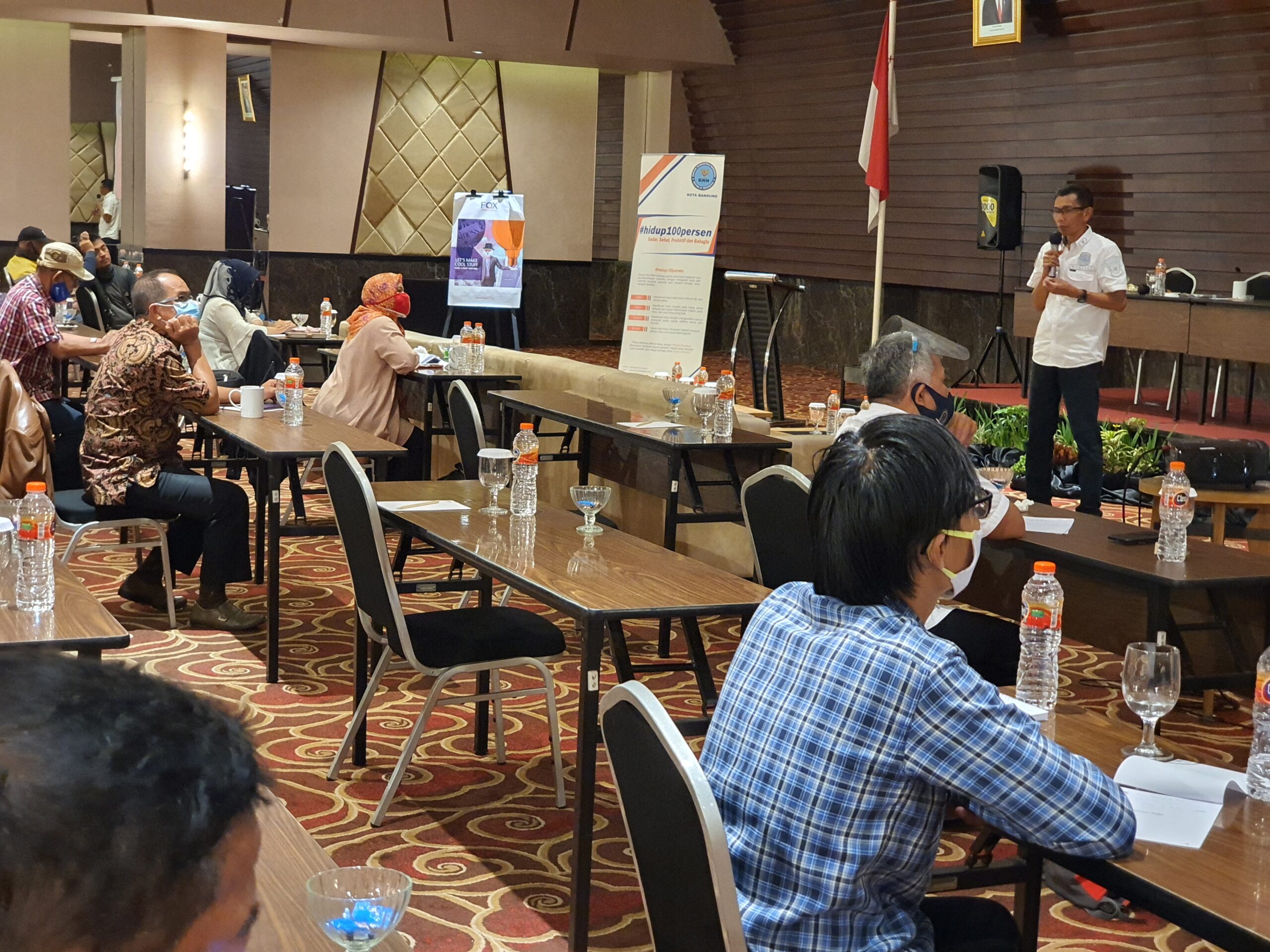 Masyarakat dari enam kelurahan telah menjadi Relawan BNN Kota Bandung