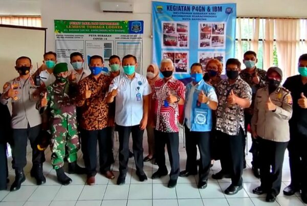 BNN Kota Bandung menerima kunjungan BNNP Kalimantan Timur ke Kelurahan Babakan Sari