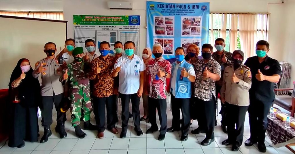 BNN Kota Bandung menerima kunjungan BNNP Kalimantan Timur ke Kelurahan Babakan Sari