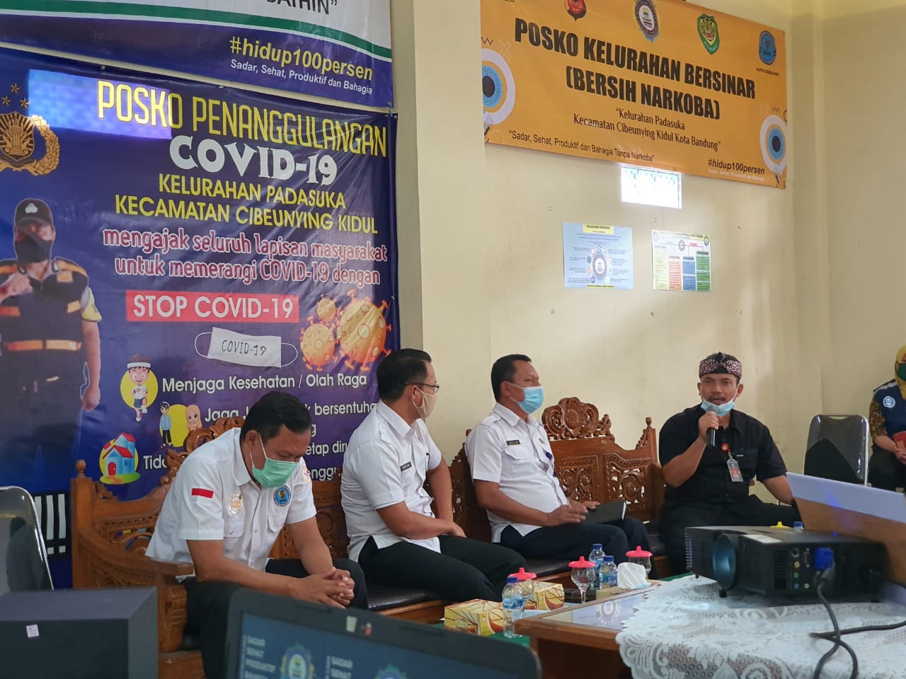 BNNP Sumatera Utrara kunjungi Kelurahan Bersinar Padasuka bersama BNN Kota Bandung