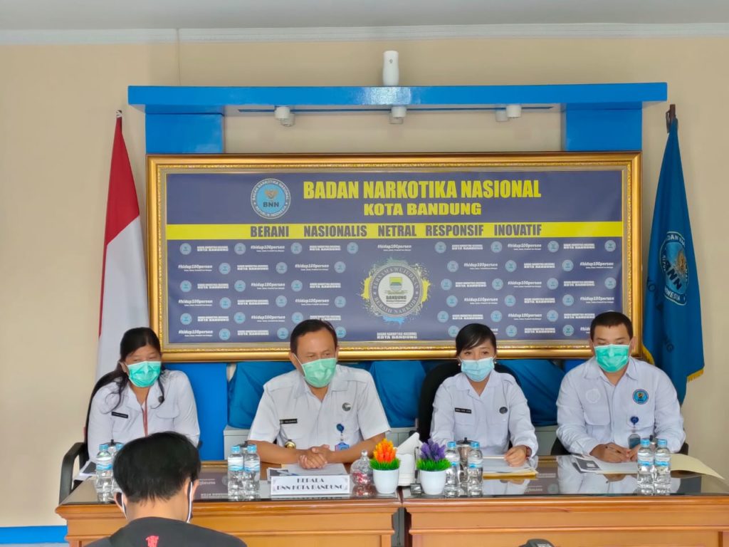 BNN Kota Bandung lakukan Press Release Akhir Tahun 2020 BNN Kota Bandung lakukan Press Release Akhir Tahun 2020