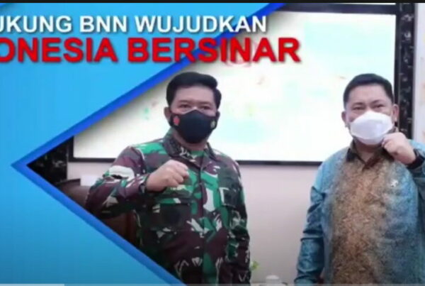 PANGLIMA TNI DUKUNG WAR ON DRUGS BNN DARI DARAT, LAUT DAN UDARA