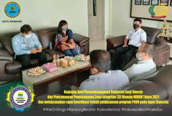Apel Penandatanganan Deklarasi Janji Kinerja bersama Lapas Banceuy Bandung