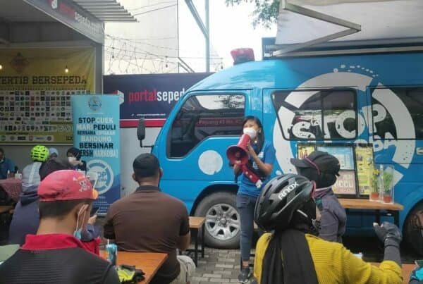 BNN Kota Bandung bersama Dinas Perhubungan Kota Bandung hadirkan P4GN dalam acara Fun Bike