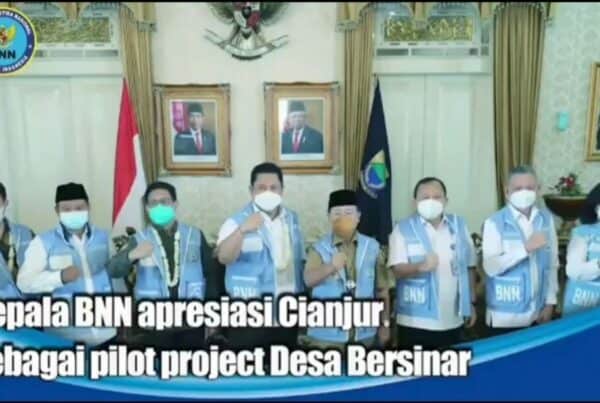 BNN RI DUKUNG CIANJUR SEBAGAI PILOT PROJECT DESA BERSINAR