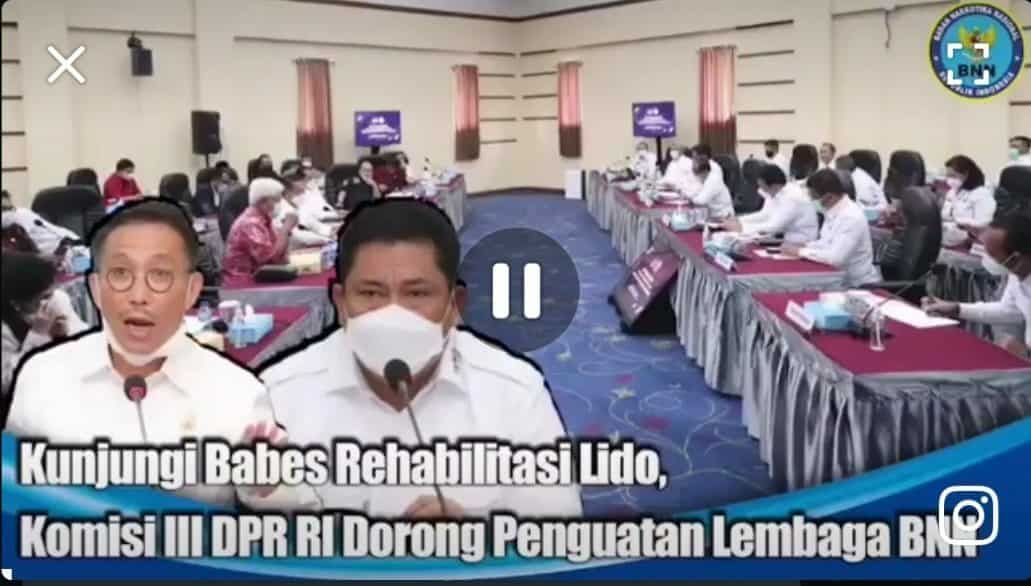 KOMISI III DPR RI DUKUNG PENGUATAN LEMBAGA BNN RI