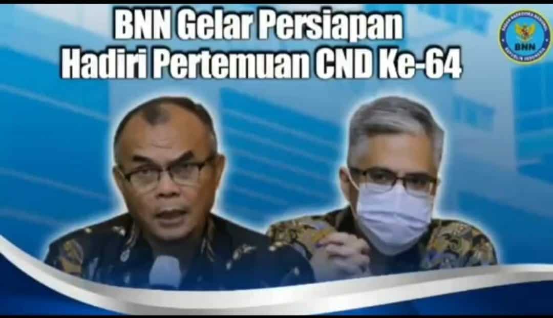 BNN RI GELAR RAPAT PERSIAPAN SIDANG CND KE-64