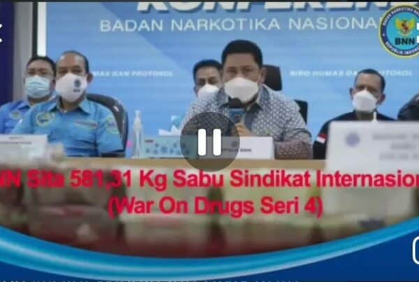 BNN RI SITA SETENGAH TON SABU DAN SELAMATKAN 2,9 JUTA JIWA RAKYAT INDONESIA