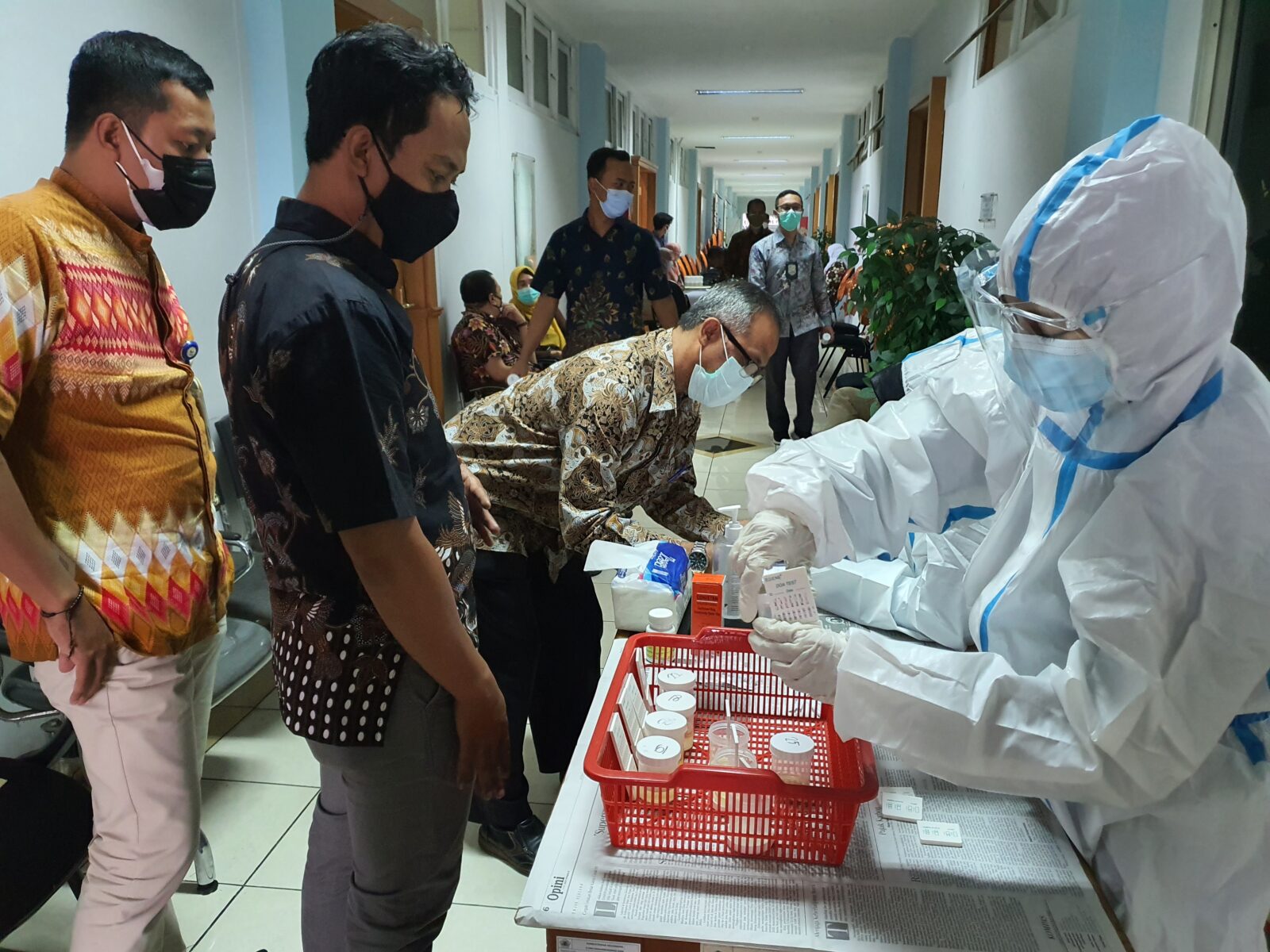 Tes Urin Pegawai di lingkungan Kantor Pelayanan Pajak Madya Bandung