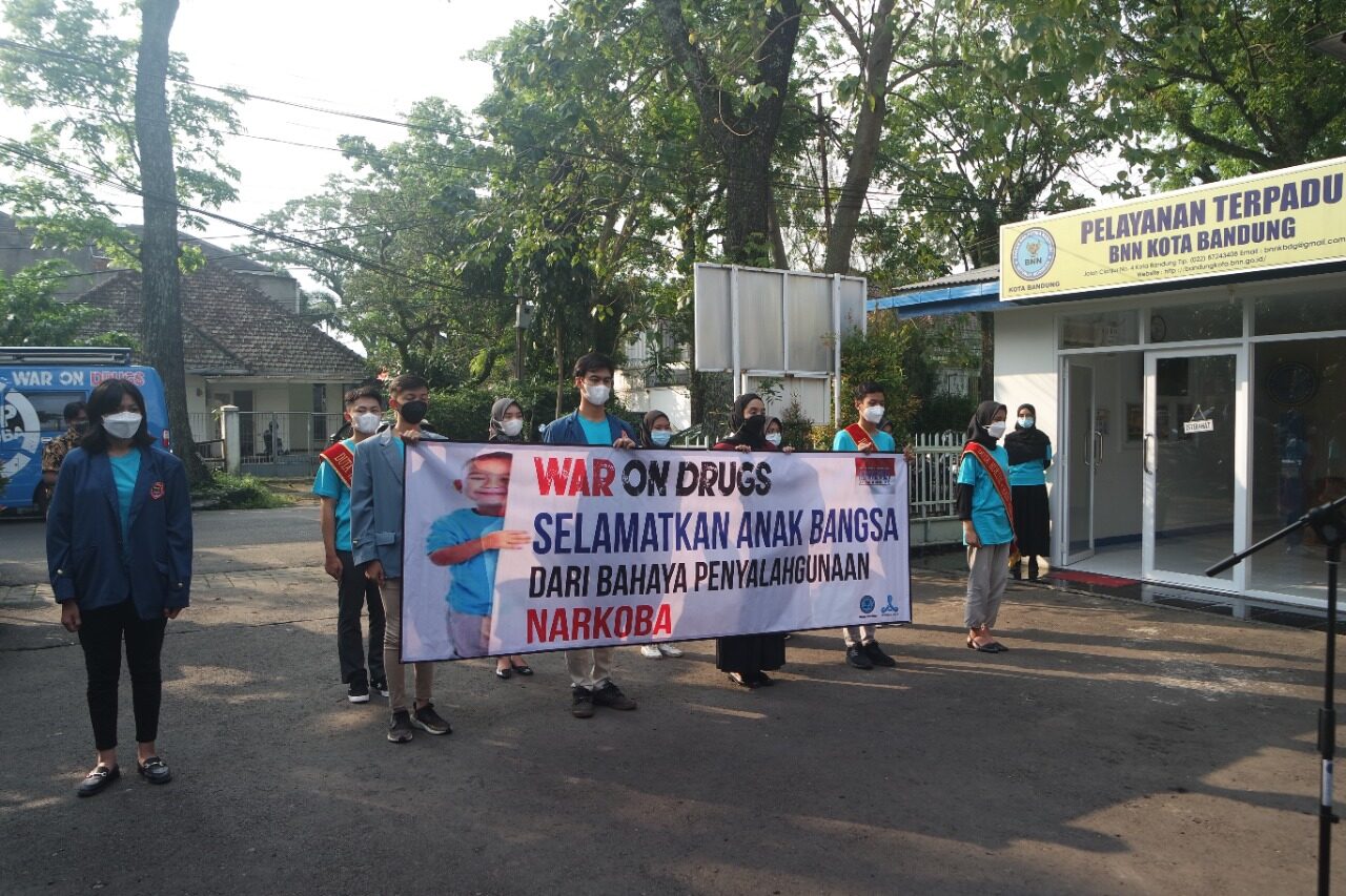 Pelajar dan Mahasiswa serukan perang terhadap Narkoba