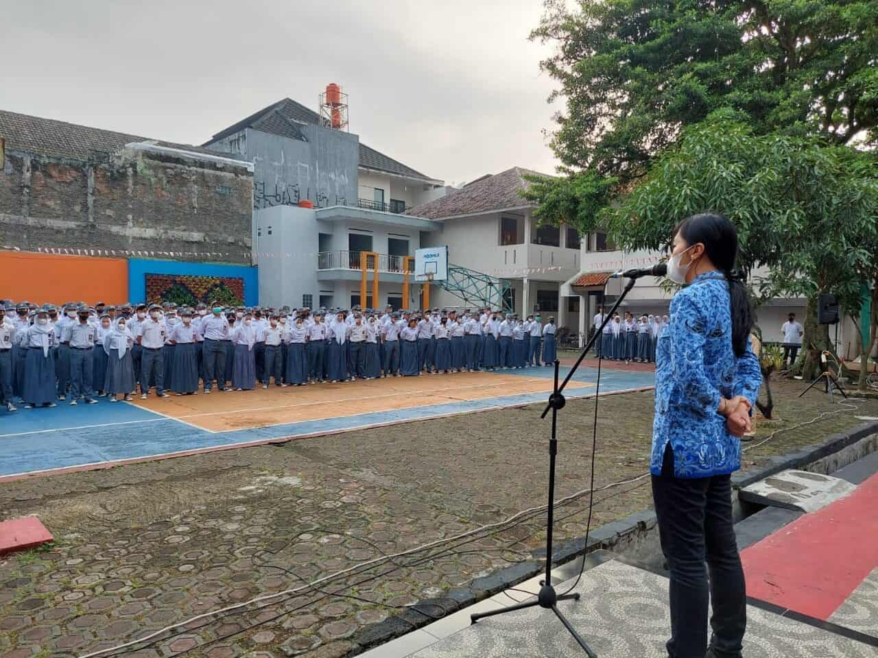 BNN Kota Bandung Laksanakan Program Akselerasi P4GN ke Sekolah Sekolah