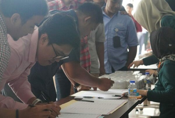 Cegah kasus narkoba, BKPSDM Kota Bandung dengan BNN Kota Bandung lakukan tes urine pegawai ASN di lingkungan Pemkot Bandung (Copy)