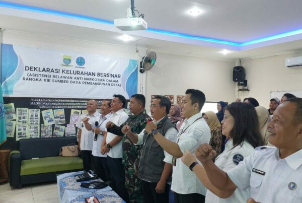 Kelurahan Cicadas Bersama BNN Kota Bandung Launching Kelurahan BERSINAR (Bersih Narkoba)