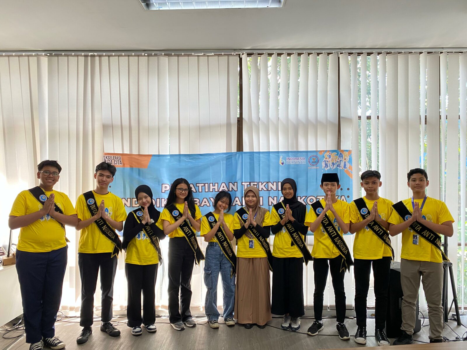 Upaya Pencegahan Narkoba, BNN Kota Bandung Bentuk Duta Anti Narkoba dari 5 Sekolah di Kota Bandung